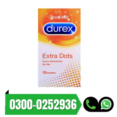 Durex Extra Dotted Condoms in Pakistan