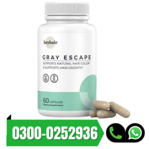 Grey Escape Capsules for Hair in Pakistan