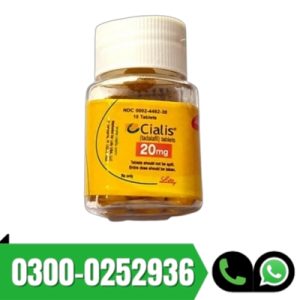 Lilly Cialis UK 20mg 10 Tablets in Pakistan