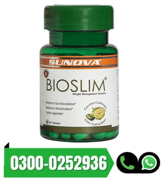 Sunova Bioslim Tablet in Pakistan