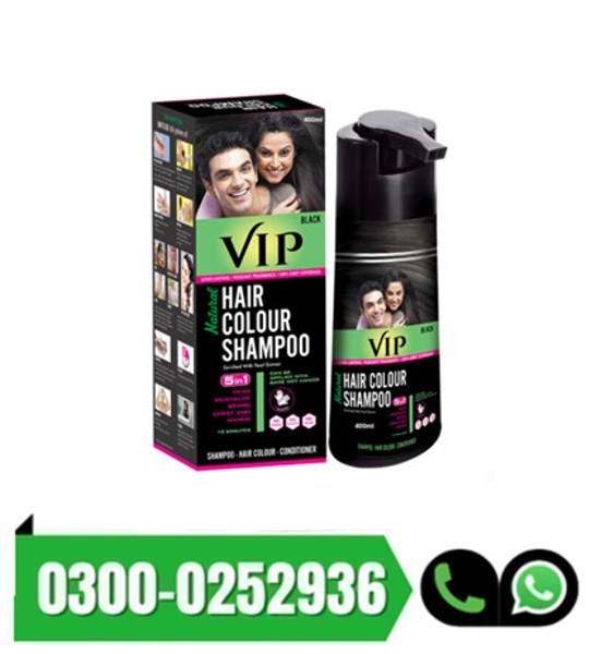 Vip Hair Colour Shampoo 400ml In Pakistan